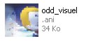 Curseur anim&eacute;
