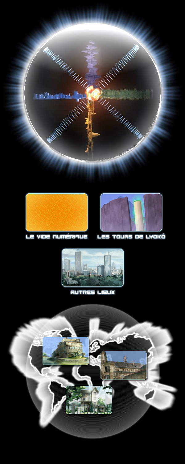 CodeLyoko.Fr - Lieux