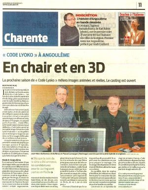 Article dans Sud Ouest